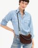 Clare V. Clare V. Petit Moyen Suede Leather Messenger Bag - 5