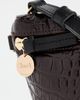 Clare V. Clare V. Roma Croco Petite Fanny Mahogany One - 5