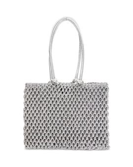 Clare V. Clare V. Sandy Metallic Macrame Tote