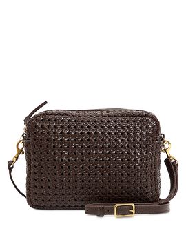Clare V. Clare V. Small Woven Leather Crossbody
