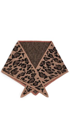 Clare V. Clare V. Triangle Scarf Camel Jaguar One