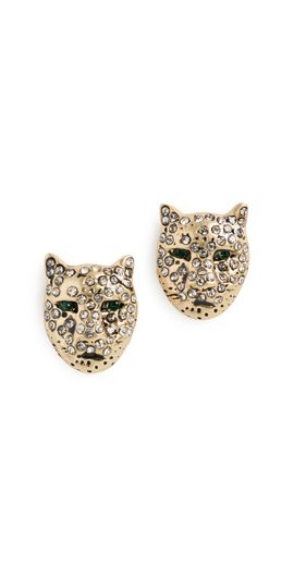 Clare V. Clare V. Whiskers Stud Earrings Clear One