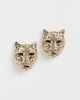 Clare V. Clare V. Whiskers Stud Earrings Clear One - 2