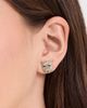 Clare V. Clare V. Whiskers Stud Earrings Clear One - 3