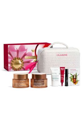 Clarins Clarins Extra-Firming Luxury Skin Care Gift Set with Collagen Polypeptide & Niacinamide $300 Value 