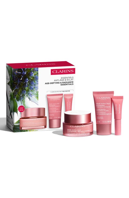 Clarins Clarins Multi-Active Skin Care Starter Set (Limited Edition) $96 Value 