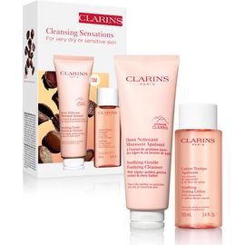 Clarins Clarins Soothing Cleansing Skincare Set (Limited Edition) $46 Value 