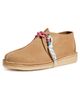 Clarks Clarks Desert Trek Flats Tan Interest - 1