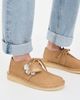 Clarks Clarks Desert Trek Flats Tan Interest - 3