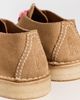 Clarks Clarks Desert Trek Flats Tan Interest - 4