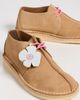 Clarks Clarks Desert Trek Flats Tan Interest - 5