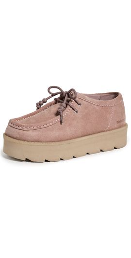 Clarks Clarks Meare Walla Loafers Dusty Pink Suede