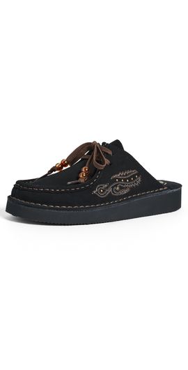 Clarks Clarks Nomad Mules Black Suede