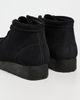 Clarks Clarks Wallabee Boots Black Suede - 4