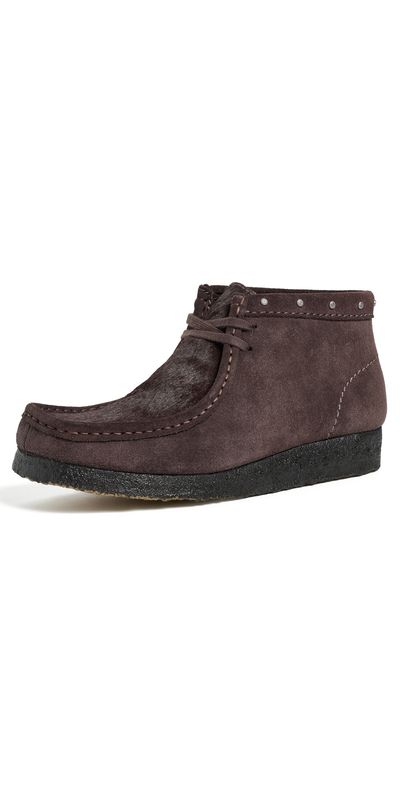 Clarks Clarks Wallabee Boots BROWN INTEREST