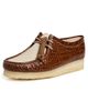 Clarks Clarks Wallabee Flats Tan Interest - 1