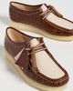 Clarks Clarks Wallabee Flats Tan Interest - 5