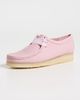 Clarks Clarks Wallabee Shoes Baby Pink Leather - 2
