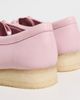 Clarks Clarks Wallabee Shoes Baby Pink Leather - 4