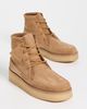 Clarks Clarks Weaver Craft Boots Tan Nubuck - 5