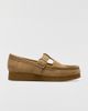 Clarks Clarks Women's Wallabee Evo T-Bar Shoes in Dark Sand Suede, Women's at Urban Outfitters - 1