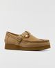 Clarks Clarks Women's Wallabee Evo T-Bar Shoes in Dark Sand Suede, Women's at Urban Outfitters - 2
