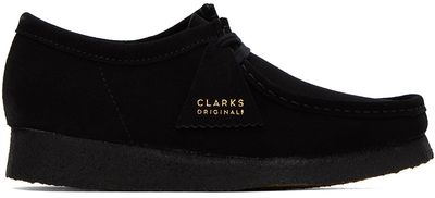 Clarks Originals Clarks Originals Black Wallabee Derbys