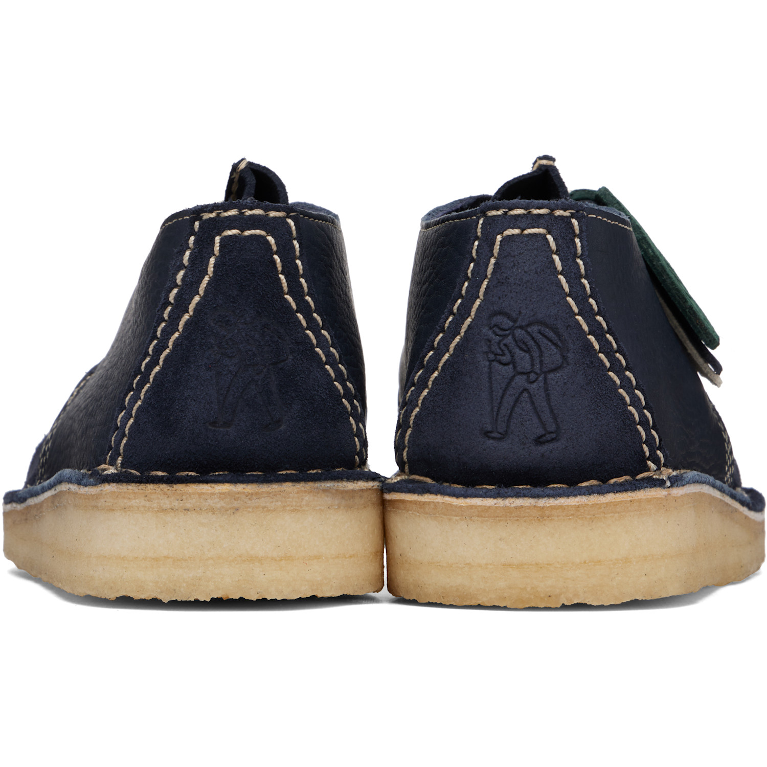Clarks Originals - Navy Desert Trek Derbys