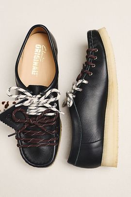 Clarks Wallabee Double Lace-Up Moccasins