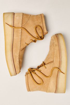 Clarks Weaver Lace Up Suede Sneakers
