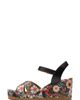 Clarks(r) Clarks(r) Chicly Floral Wedge Sandal - 4