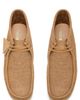 Clarks(r) Clarks(r) Floral Embossed Wallabee Suede Boot - 4