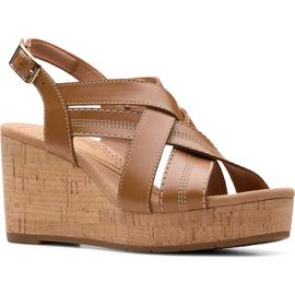 Clarks(r) Clarks(r) Savina Slingback Wedge Sandal