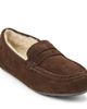Clarks(r) Clarks(r) Suede Penny Loafer With Pinking Edge Detail Slippers - 1