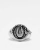 Classics 77 Classics 77 chained snake signet ring in silver - 4