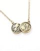 Classics 77 Classics 77 elemental double coin necklace in gold - 2