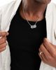 Classics 77 Classics 77 elemental double coin necklace in silver - 1