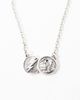 Classics 77 Classics 77 elemental double coin necklace in silver - 3