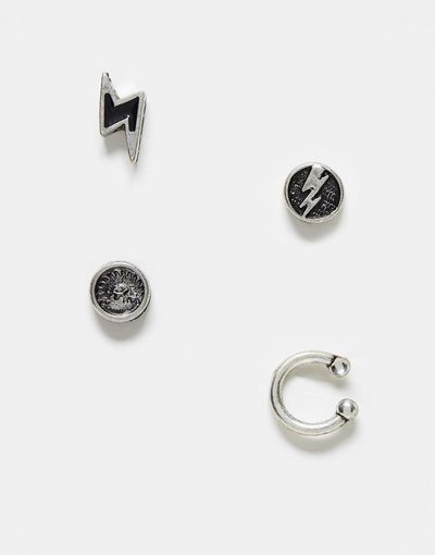 Classics 77 Classics 77 elemental stud earrings multipack in silver