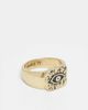 Classics 77 Classics 77 eye square signet ring in gold tone - 1