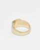 Classics 77 Classics 77 eye square signet ring in gold tone - 2
