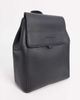 Claudia Canova Claudia Canova Unlined Flapover Backpack in black - 4