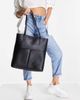Claudia Canova Claudia Canova unlined two pocket tote bag with removable pouch in black - 3