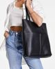Claudia Canova Claudia Canova unlined two pocket tote bag with removable pouch in black - 4