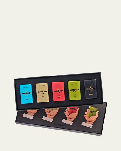 Claus Porto Musgo Real Mini Soap Gift Box, 5 x 1.8 oz.
