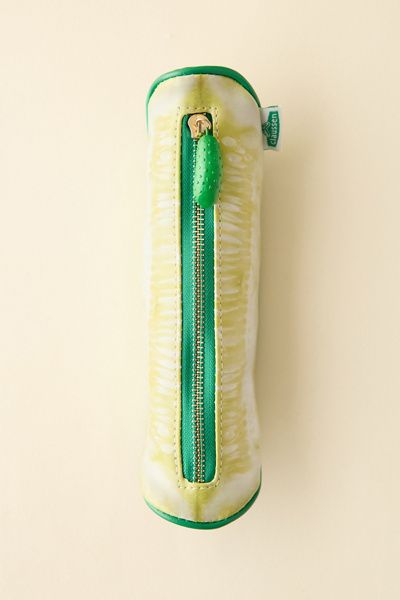 Claussen Claussen Pickle Spear Pencil Pouch in Green at Urban Outfitters