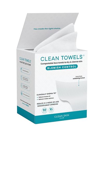 Clean Skin Club Clean Skin Club Blemish Control Clean Towels XL 50 Count