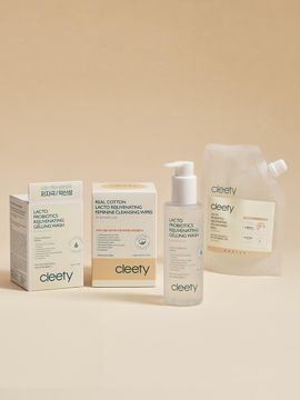 cleety Women's detergent Gelling Wash Daily Package 4 Com