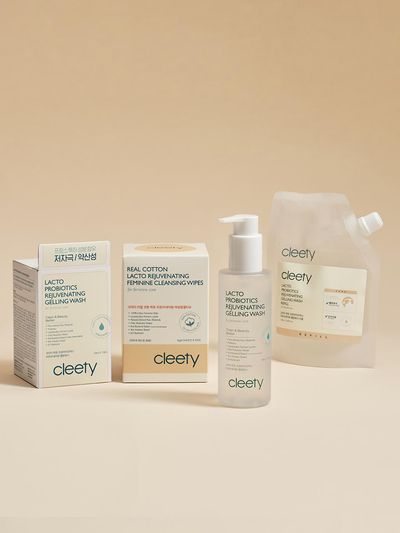 cleety Women's detergent Gelling Wash Daily Package 4 Com
