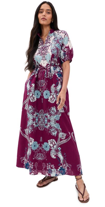 Cleobella Cleobella Dulcinea Ankle Dress Seraphine Print